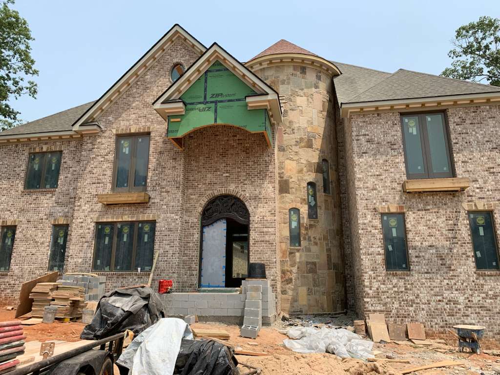 Residential masonry construction in North Atlanta by Escobar Masonry & Hardscapes